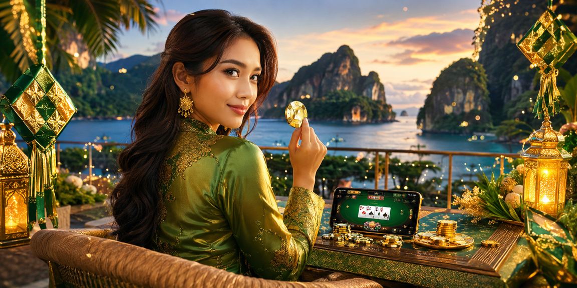 Suasana hiburan dalam talian semasa Hari Raya di Ipoh melalui 372